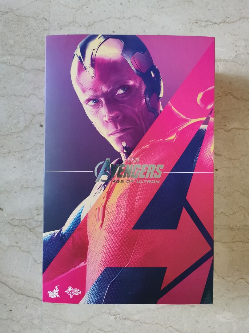 Mib Hot Toys Mms Avengers Age Of Ultron Vision Hobbies Toys Toys Games On Carousell