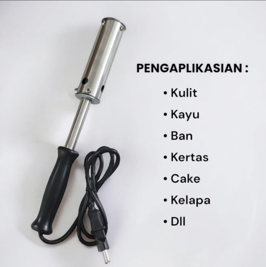 Solder Hot Stamp Watt Untuk Emboss Kulit Kue Kayu Dan Lain Lain Serba Serbi Others Di