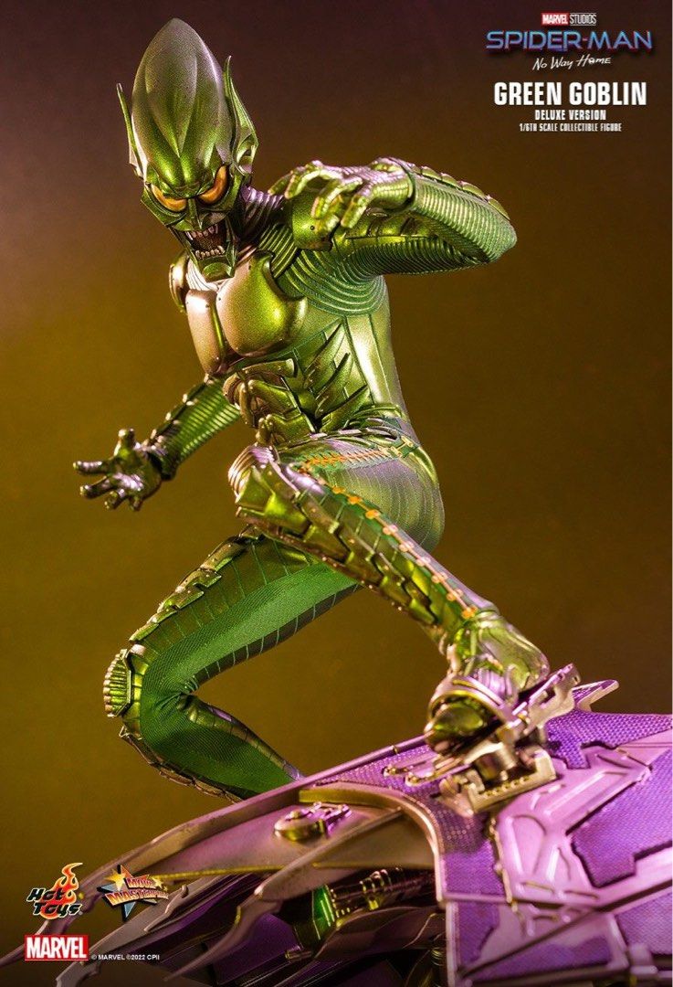 全新 Hot Toys MMS631 SPIDERMAN NO WAY HOME GREEN GOBLIN DELUXE VER 蜘蛛俠 不戰無歸 綠魔 Figure 玩具狂熱 豪華版