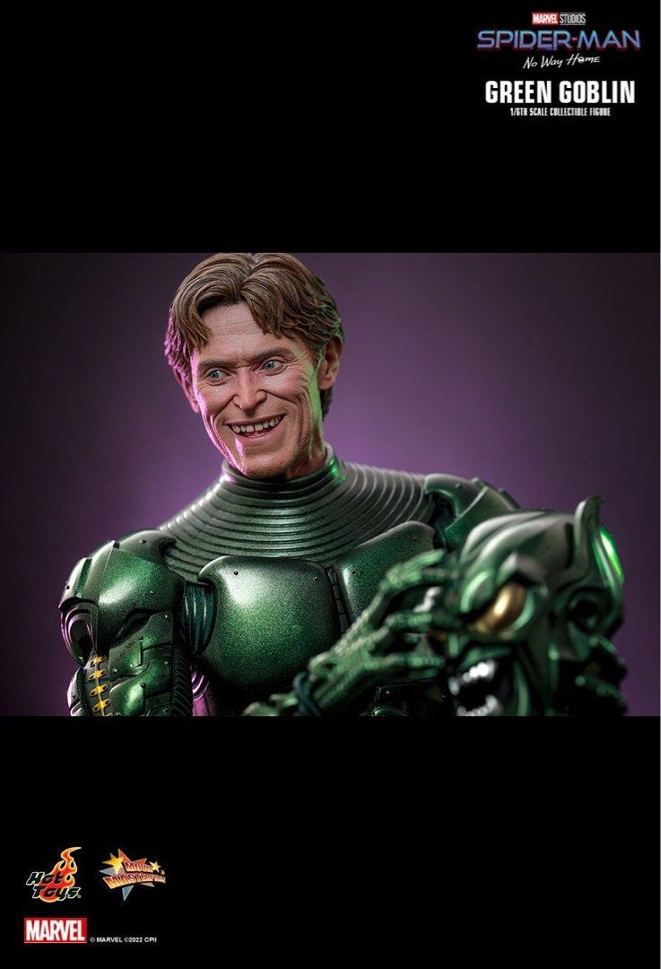 全新 Hot Toys MMS631 SPIDERMAN NO WAY HOME GREEN GOBLIN DELUXE VER 蜘蛛俠 不戰無歸 綠魔 Figure 玩具狂熱 豪華版