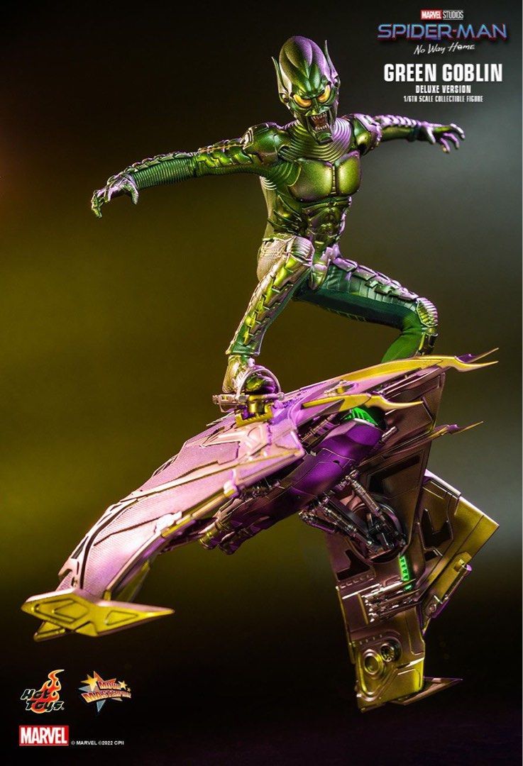 全新 Hot Toys MMS631 SPIDERMAN NO WAY HOME GREEN GOBLIN DELUXE VER 蜘蛛俠 不戰無歸 綠魔 Figure 玩具狂熱 豪華版