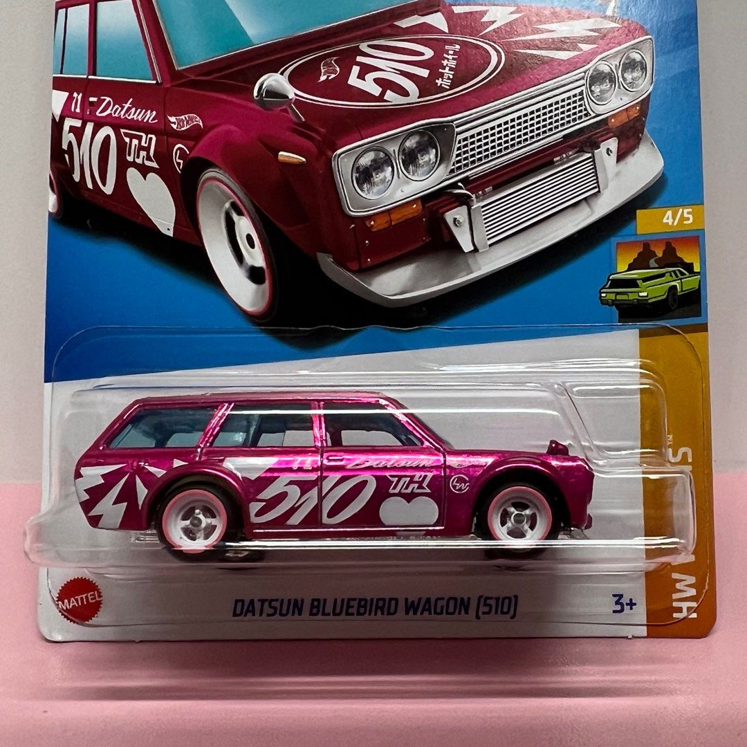 Hot Wheels Hotwheels Hw Wagons Datsun Bluebird Wagon Sth Super Treasure Hunt
