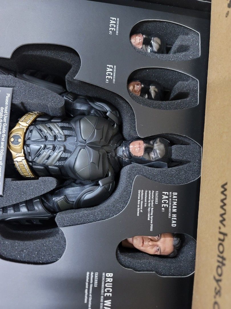 Hottoys DX BATMAN Hot Toys The Dark Knight Rises Movie masterpiece 興趣及遊戲 玩具 遊戲類