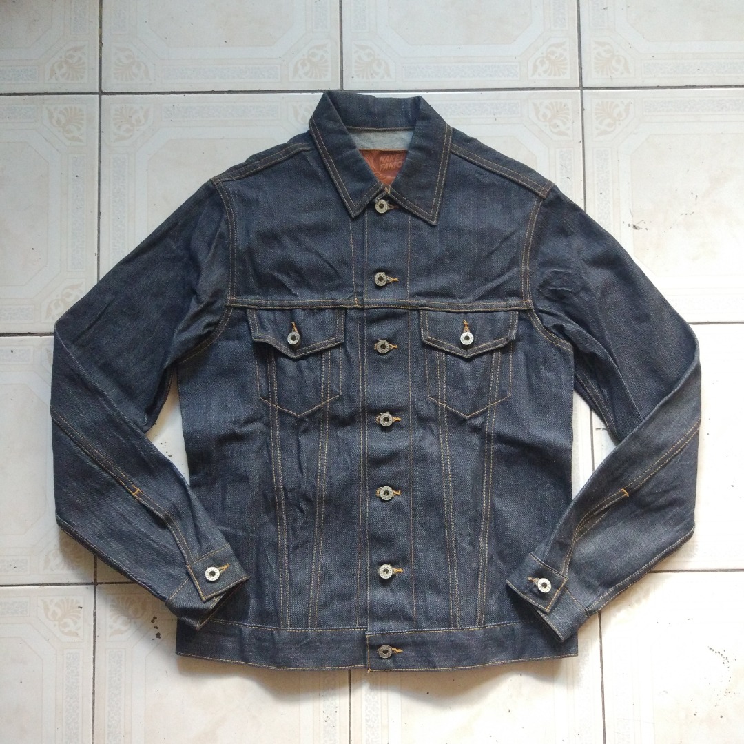 Naked And Famous Selvedge Denim Jacket S Men S Fashion Coats Jackets