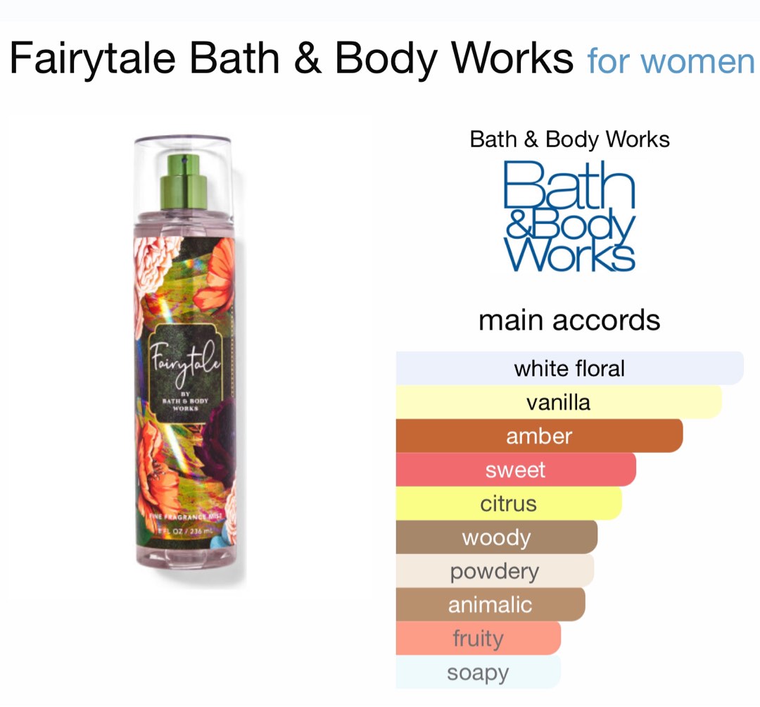 Original Bbw Fairytale Beauty Personal Care Fragrance