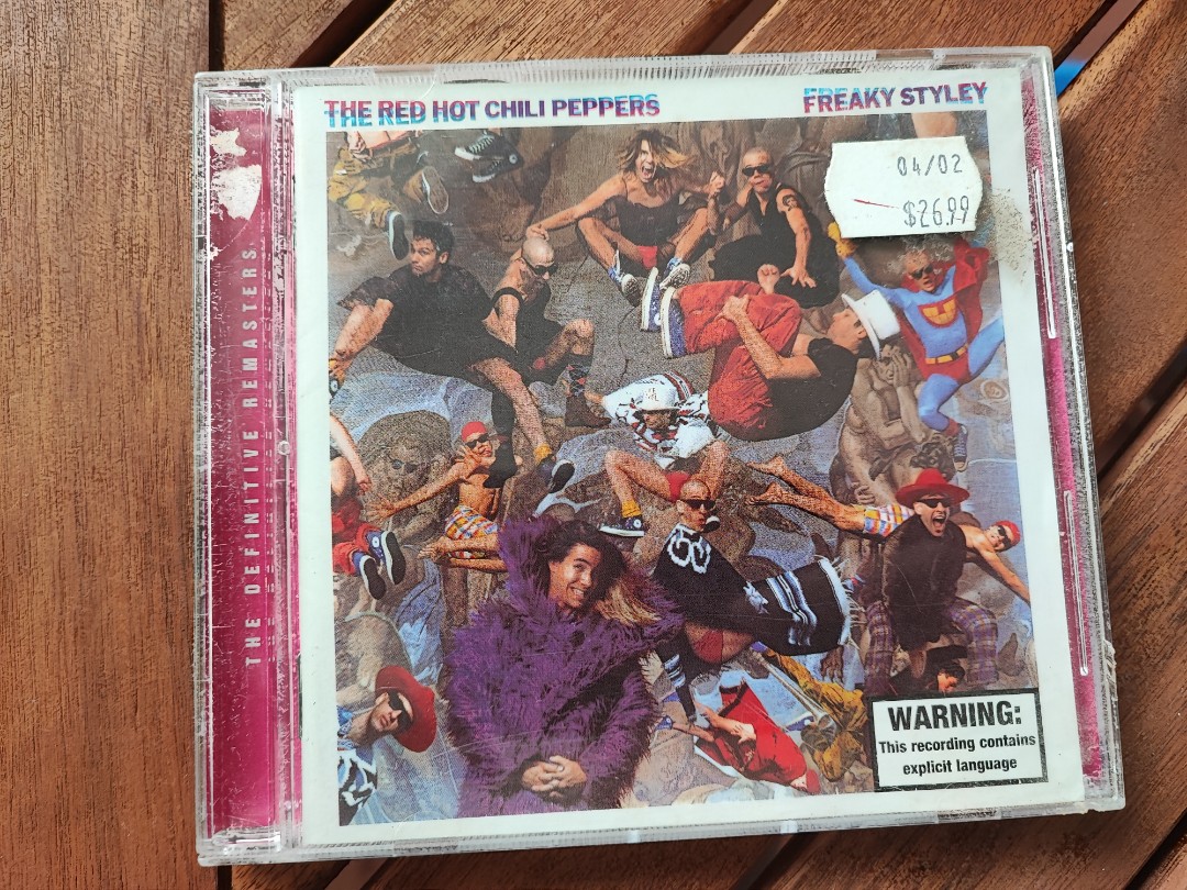 Red Hot Chili Peppers Freaky Styley Hobbies Toys Music Media