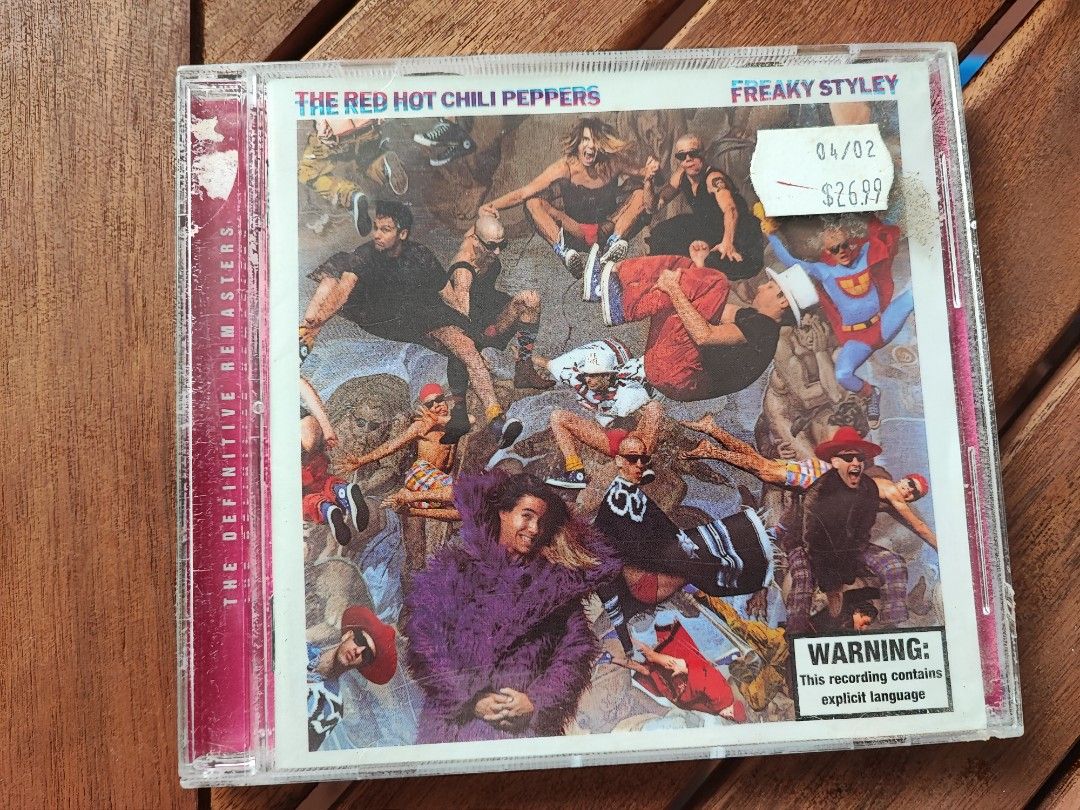 Red Hot Chili Peppers Freaky Styley Hobbies Toys Music Media Cds Dvds On Carousell