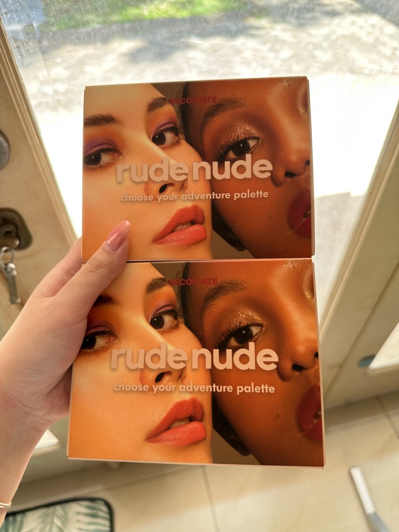 Secondate Eyeshadow Rude Nude Pallete Kesehatan Kecantikan Rias