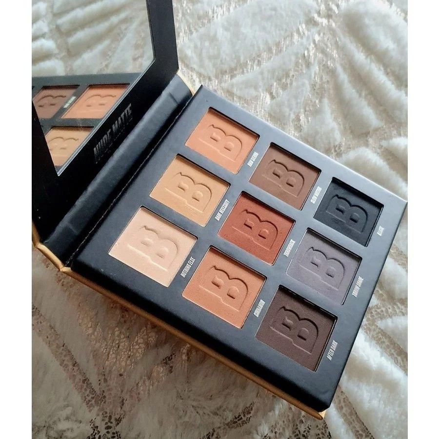 Beauty Bay Nude Matte 9 Pan Colour Eyeshadow Palette Beauty Personal Care Face Makeup On