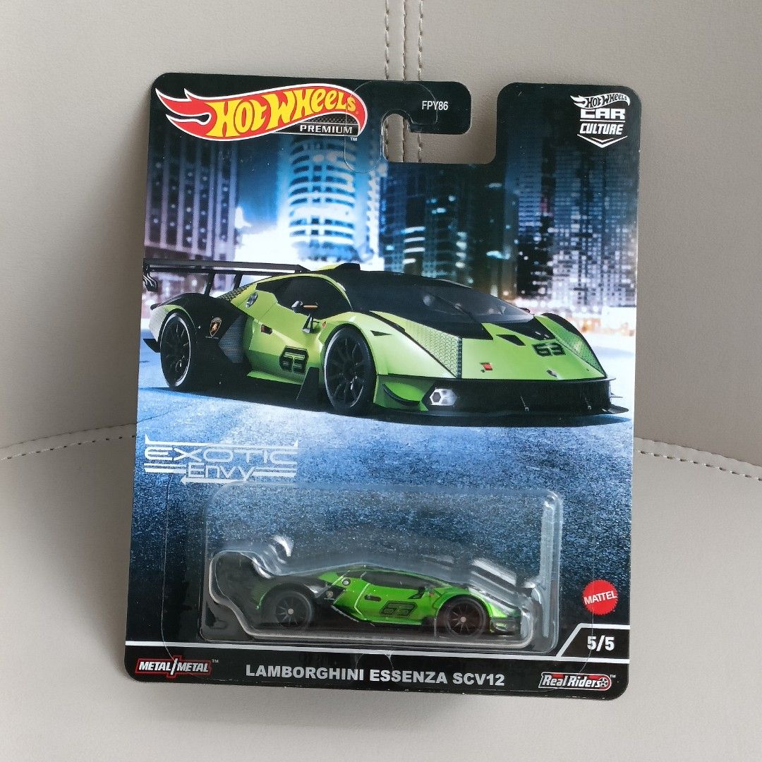Hot Wheels Lamborghini Essenza SCV12 Hobbies Toys Toys Games On Carousell