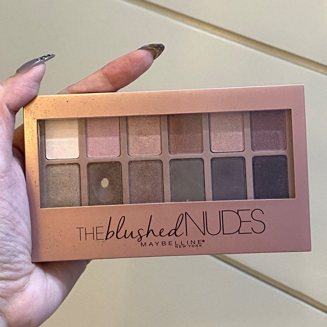 Maybelline The Nude Palette Kesehatan Kecantikan Rias Wajah Di