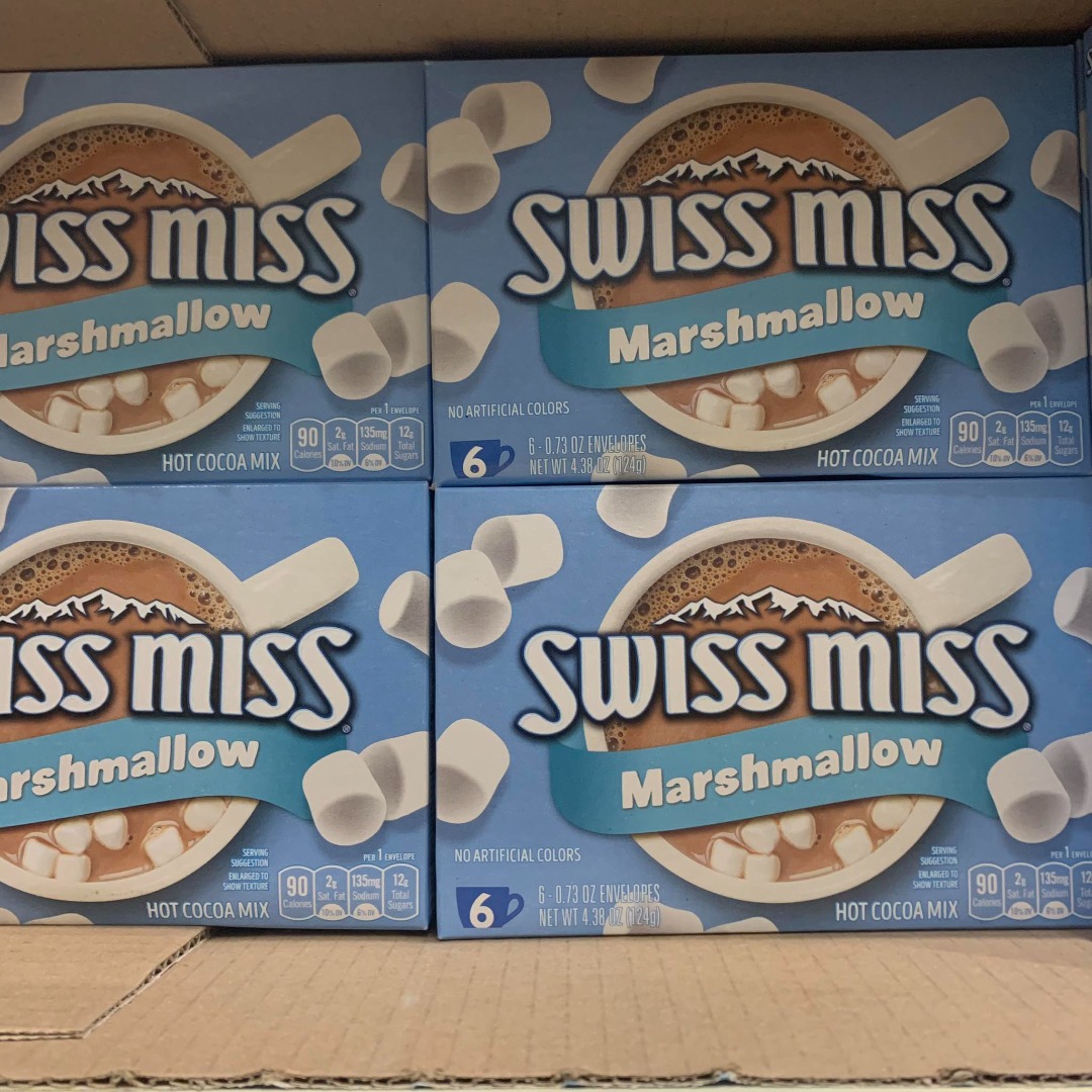 Swiss Miss Hot Cocoa Mix With Marshmallows Sachets Food Drinks Other Food Drinks On