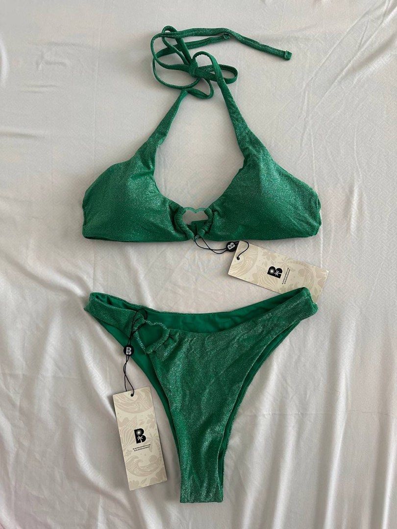 BLACKBOUGH Bikini Thea In Enchanted Shimmer Women S Fashion Swimwear Bikinis Swimsuits On