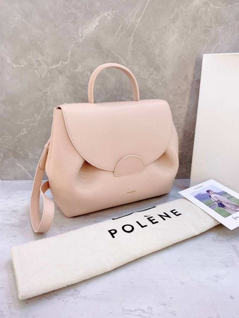 Ready New Polene Numero Uno Nano In Nude With Dustbag Box Booklet