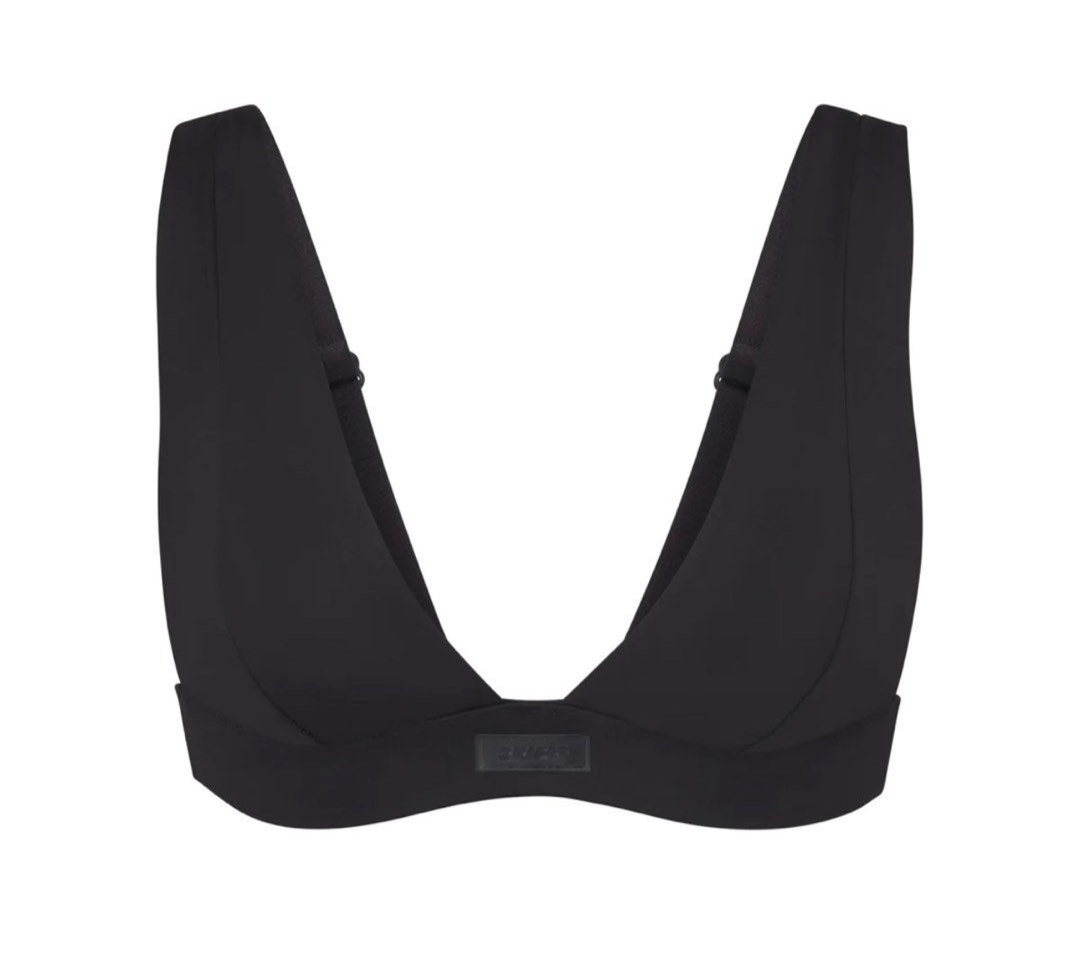Skims Swim Plunge Bikini Top Women S Fashion Swimwear Bikinis