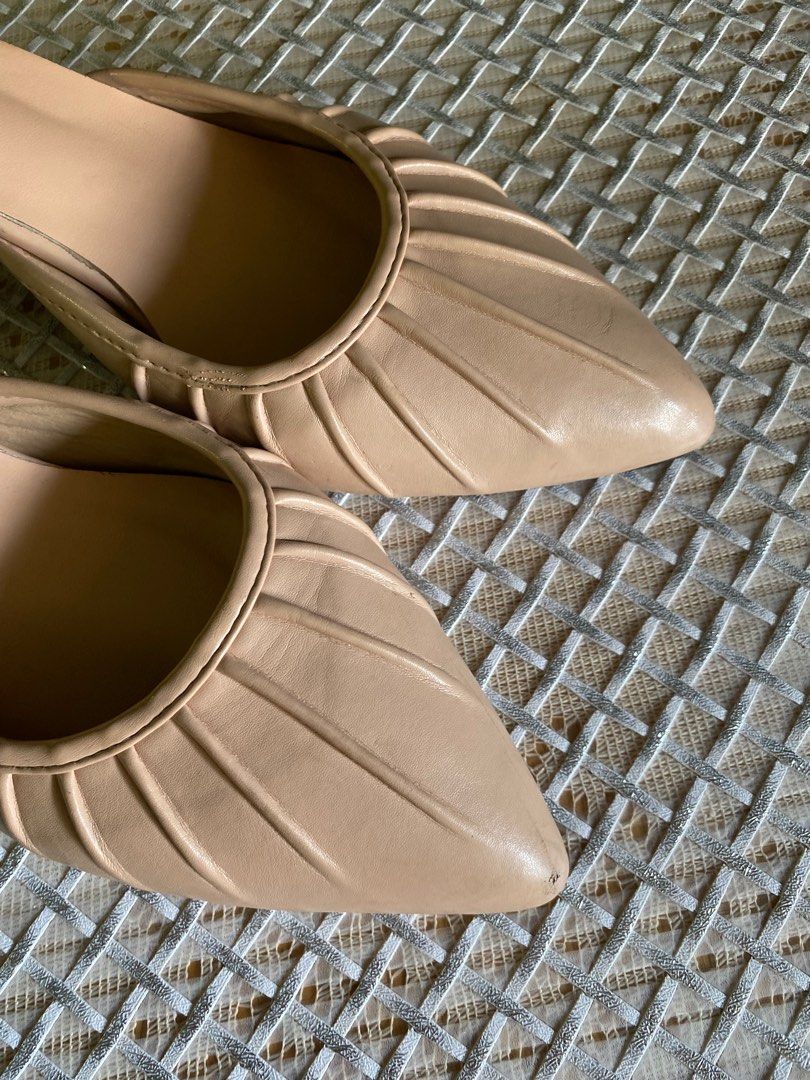 Home U Nude Heels Women S Fashion Footwear Heels On Carousell