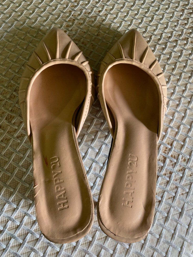 Home U Nude Heels Women S Fashion Footwear Heels On Carousell
