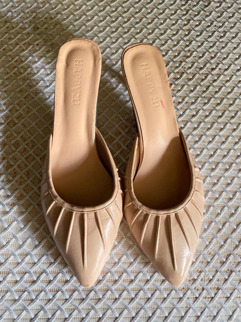 Home U Nude Heels Women S Fashion Footwear Heels On Carousell