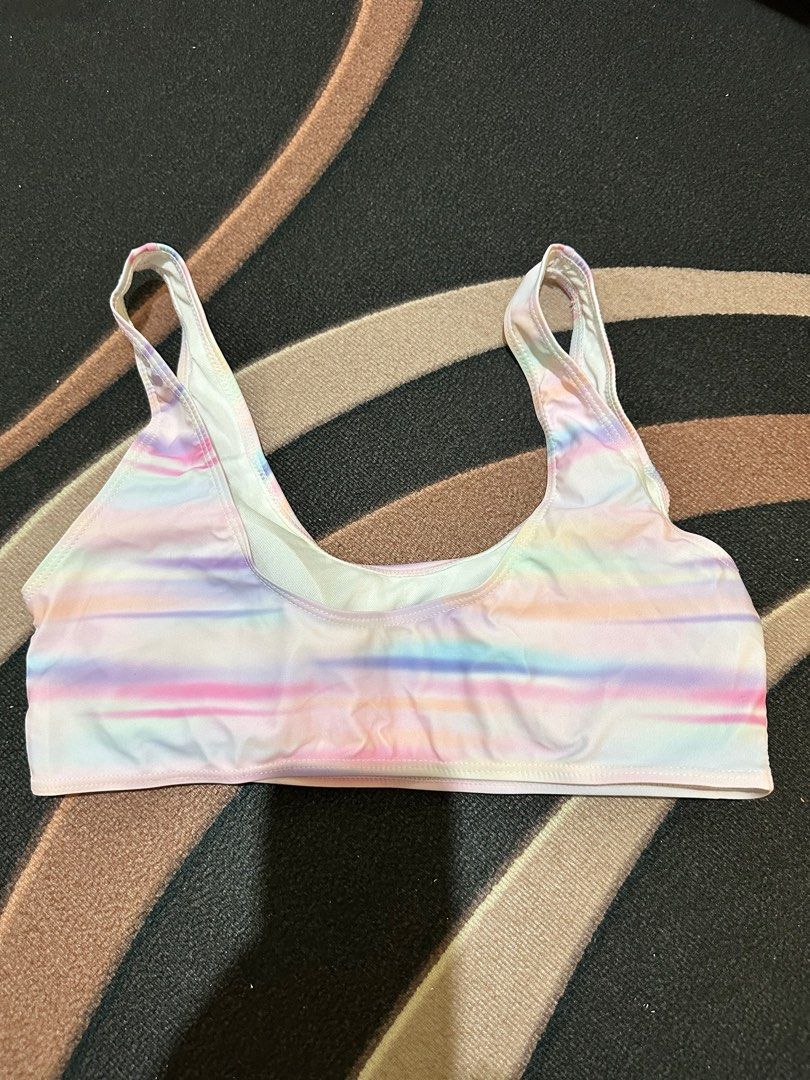 Pastel Bikini Top Women S Fashion Swimwear Bikinis Swimsuits On Carousell