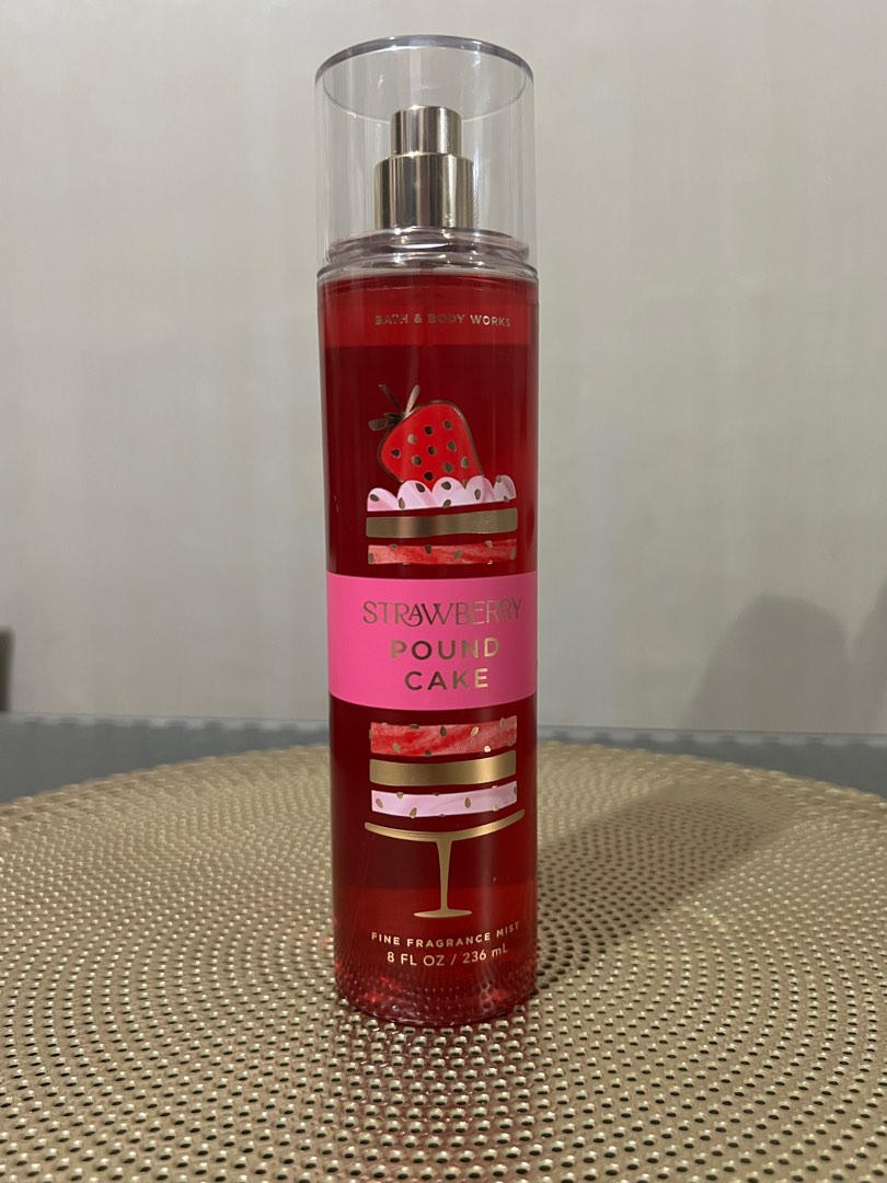 Bbw Strawberry Pound Cake Beauty Personal Care Fragrance