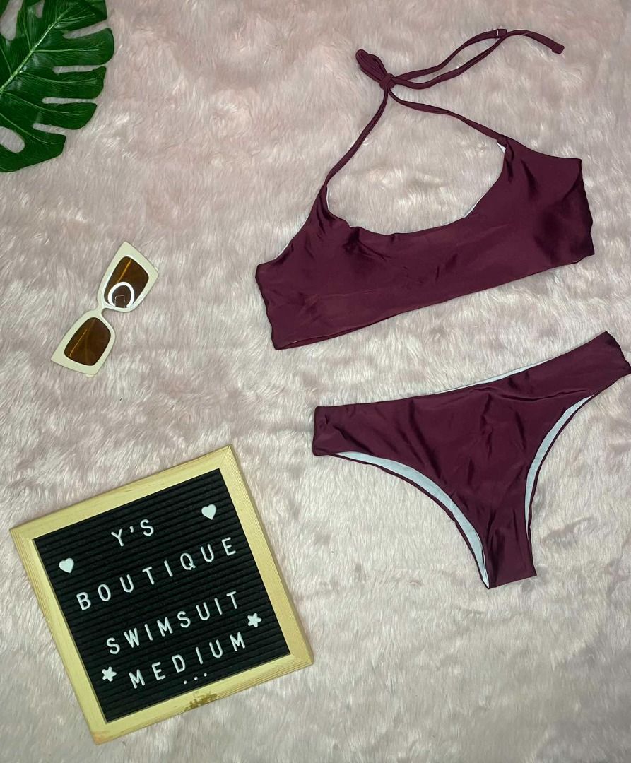 PLUM BIKINI SWIMSUIT Women S Fashion Swimwear Bikinis Swimsuits On Carousell