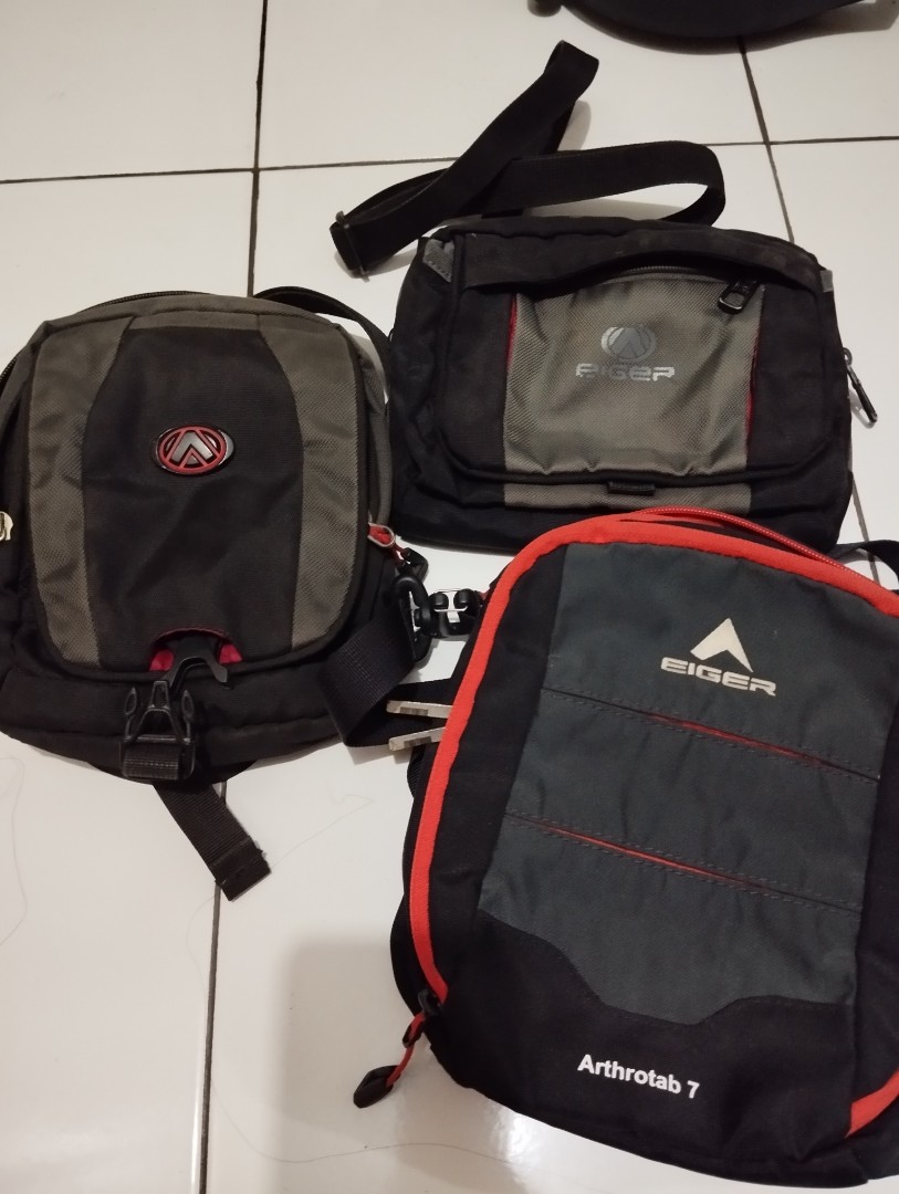 Tas Eiger Fesyen Pria Tas Dompet Tas Selempang Di Carousell