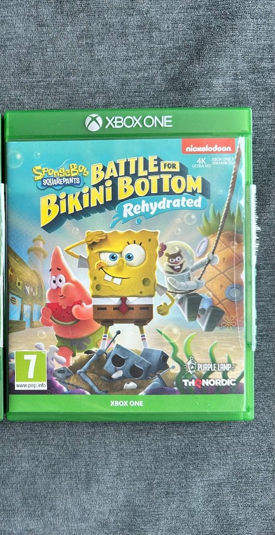 XBox SpongeBob SquarePants Battle For Bikini Bottom Rehydrated Video