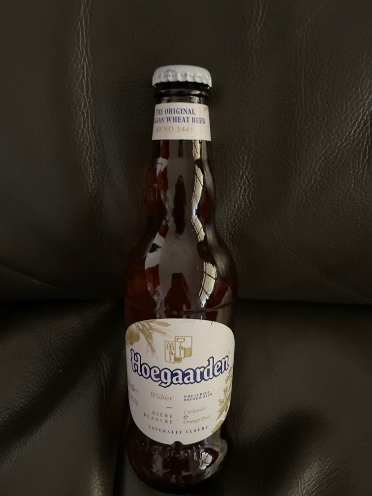 Hoegaarden 330ml Food Drinks Alcoholic Beverages On Carousell