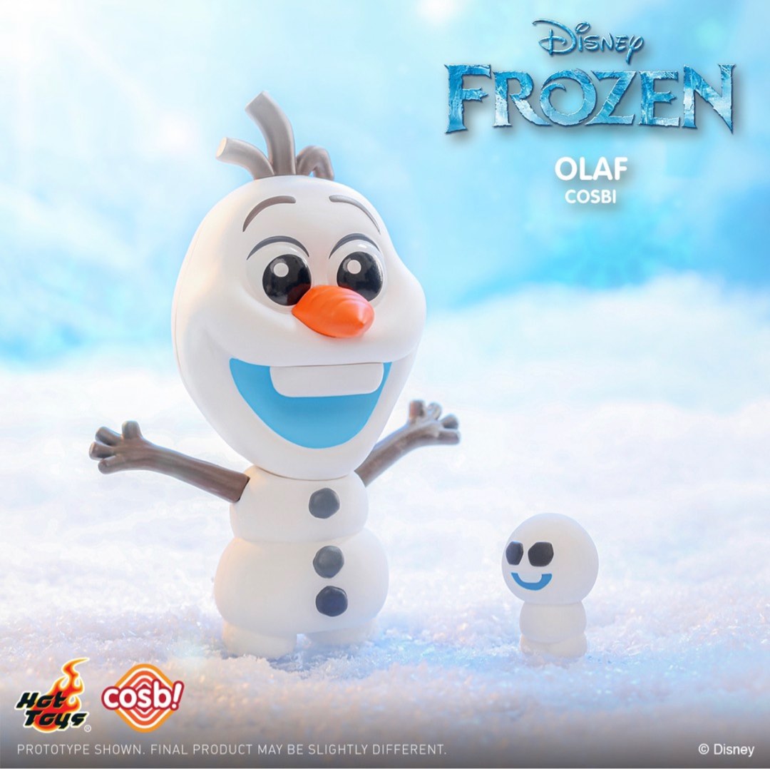 Hot Toys 魔雪奇緣 Frozen Cosbi Collection 盲盒 小白 雪寶 Olaf 公仔 模型 Figure 興趣及遊戲 玩具 遊戲類 Carousell