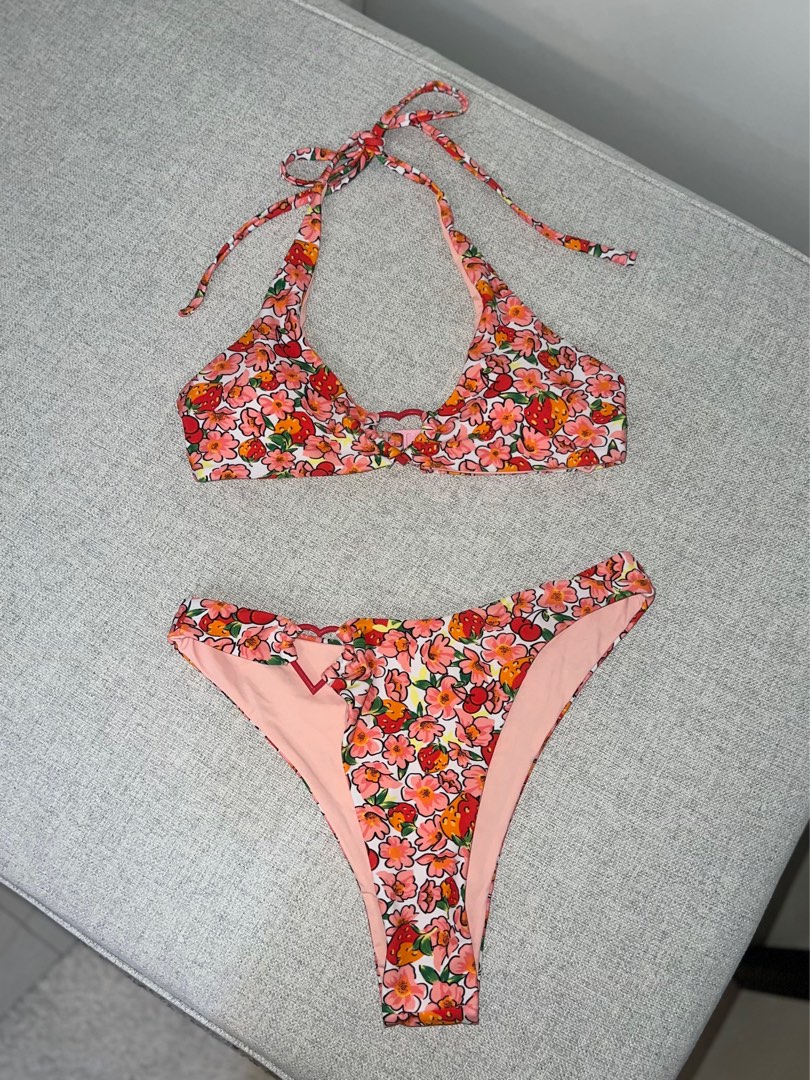 Blackbough Cherry Bikini Women S Fashion Swimwear Bikinis