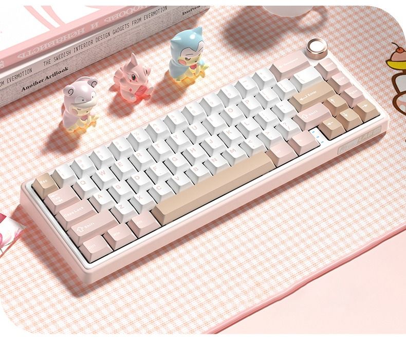 RK R Gasket RGB Hot Swappable Wireless Mechanical Keyboard Computers Tech Parts