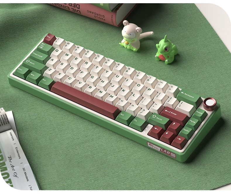 Rk R Gasket Rgb Hot Swappable Wireless Mechanical Keyboard Computers Tech Parts