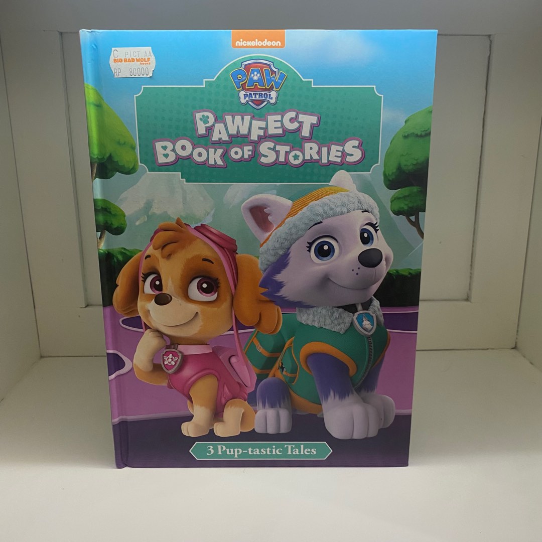 Buku BBW Paw Patrol Pawfect Book And Stories Buku Alat Tulis Buku