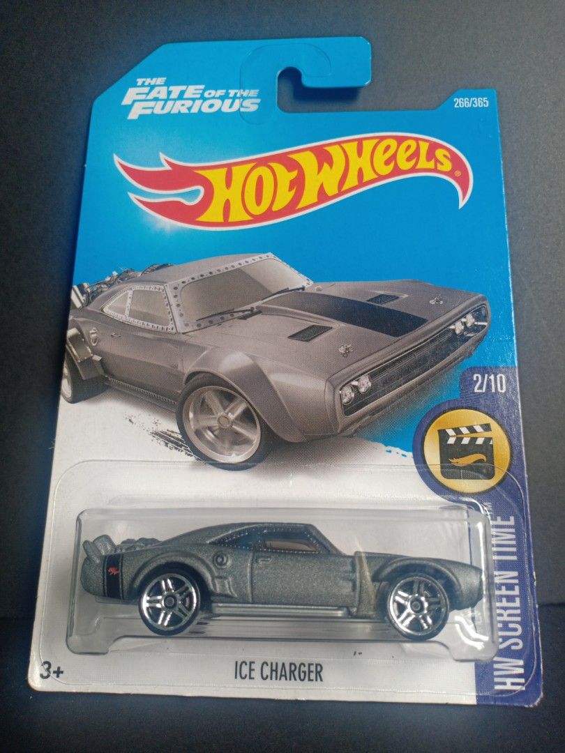 Ice Charger Hot Wheels Screen Time Mini Collection 2017 2 10 Satin Gray DTW96 266 365