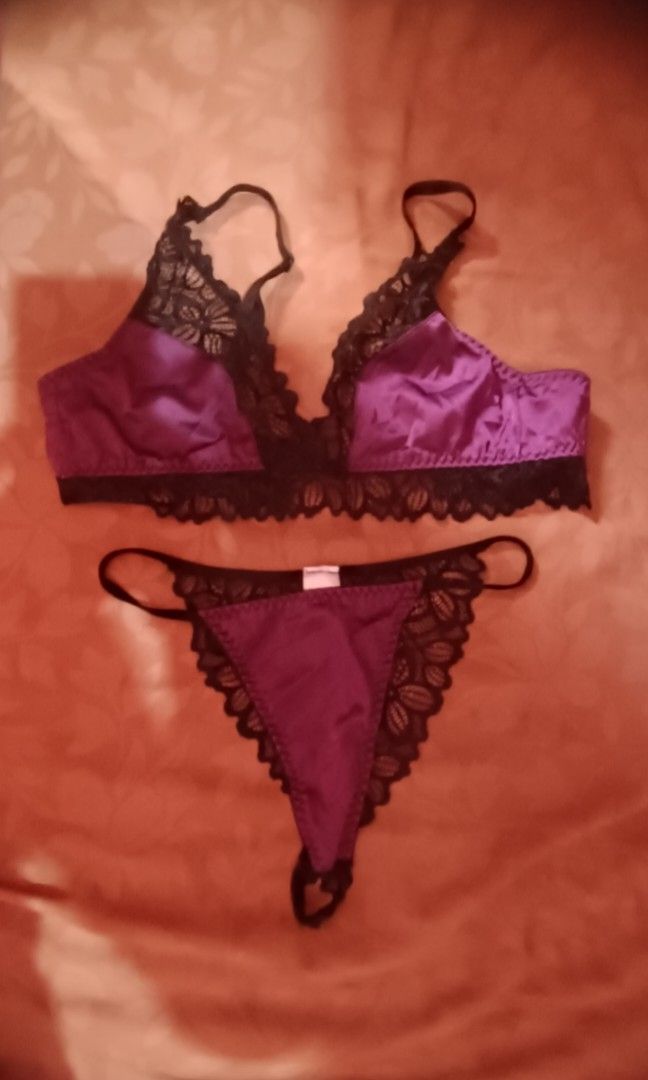 Sexy Satin Lingerie Women S Fashion Undergarments Loungewear On Carousell