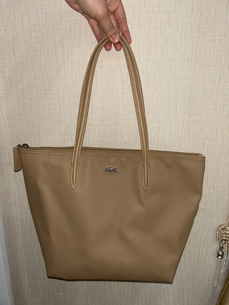 Lacoste Nude Shoulder Bag Barang Mewah Tas Dompet Di Carousell