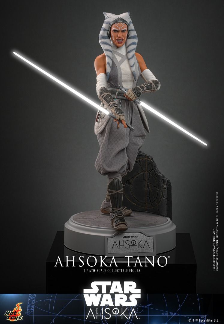 PO Hot Toys TMS118 Star Wars Ahsoka Ahsoka Tano Hobbies Toys Toys Games On Carousell