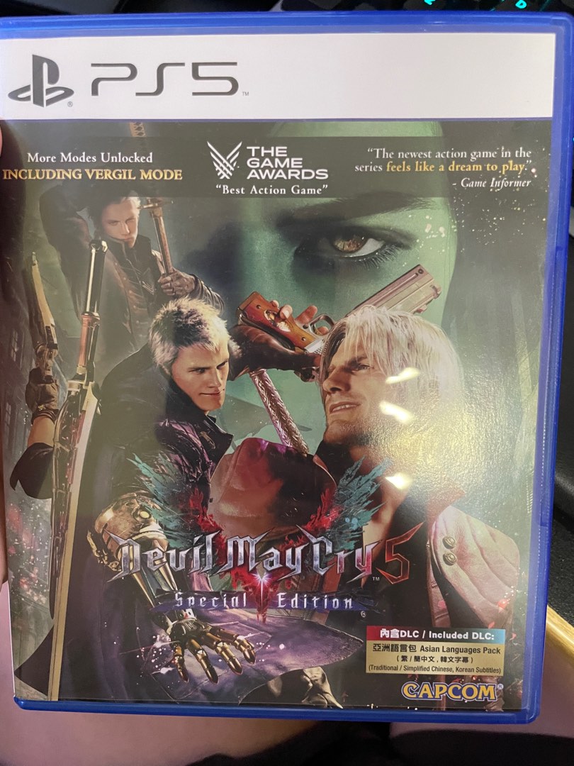 Devil May Cry 5 Special Edition PS5 Video Gaming Video Games