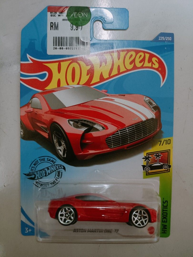 Mattel Hot Wheels Aston Martin One Hobbies Toys Toys Games On Carousell