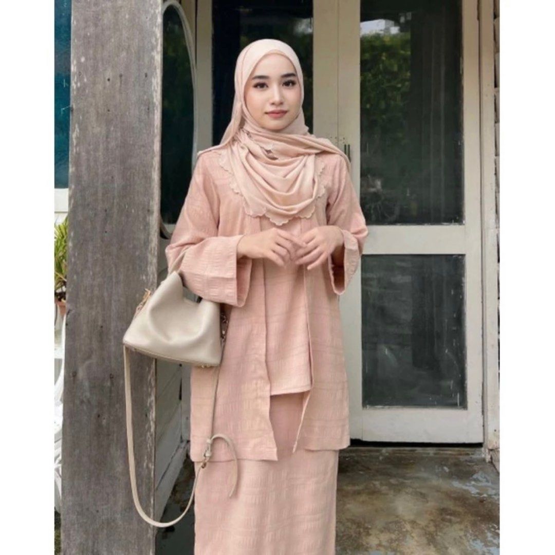 Haurabelle Teja Kebaya Nude Women S Fashion Muslimah Fashion Baju