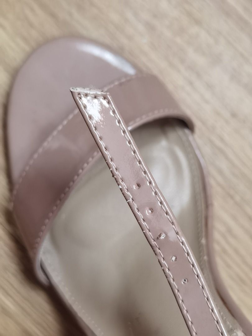 Parisian Carly Nude Block Heels Women S Fashion Footwear Heels On