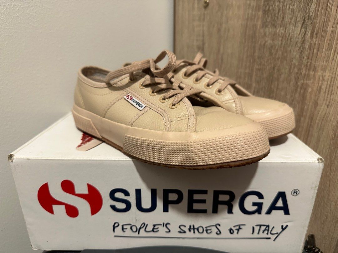Superga Full Nude Women S Fashion Footwear Sneakers On Carousell