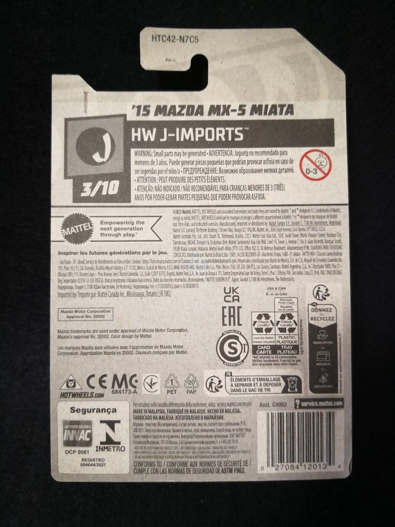 Hot Wheels Mazda Mx Miata Green Hobbies Toys Toys Games On Carousell