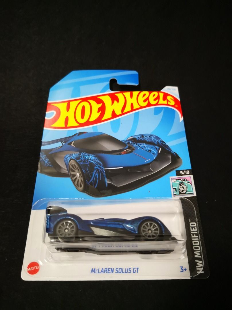 Hot Wheels McLaren Solus GT Blue Hobbies Toys Toys Games On Carousell