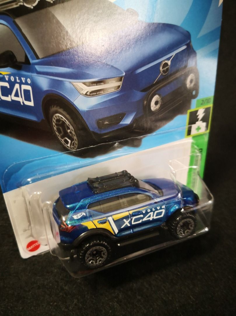 Hot Wheels Volvo Xc Recharge Blue Hobbies Toys Toys Games On Carousell