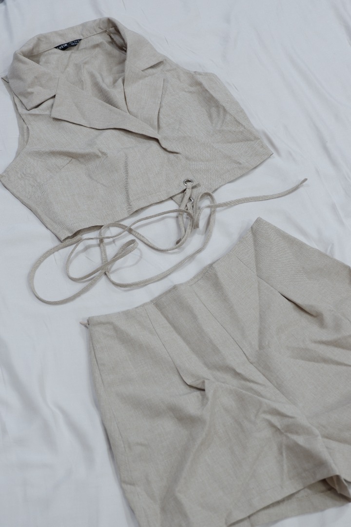 NUDE CO ORDS Women S Fashion Dresses Sets Sets Or Coordinates On Carousell