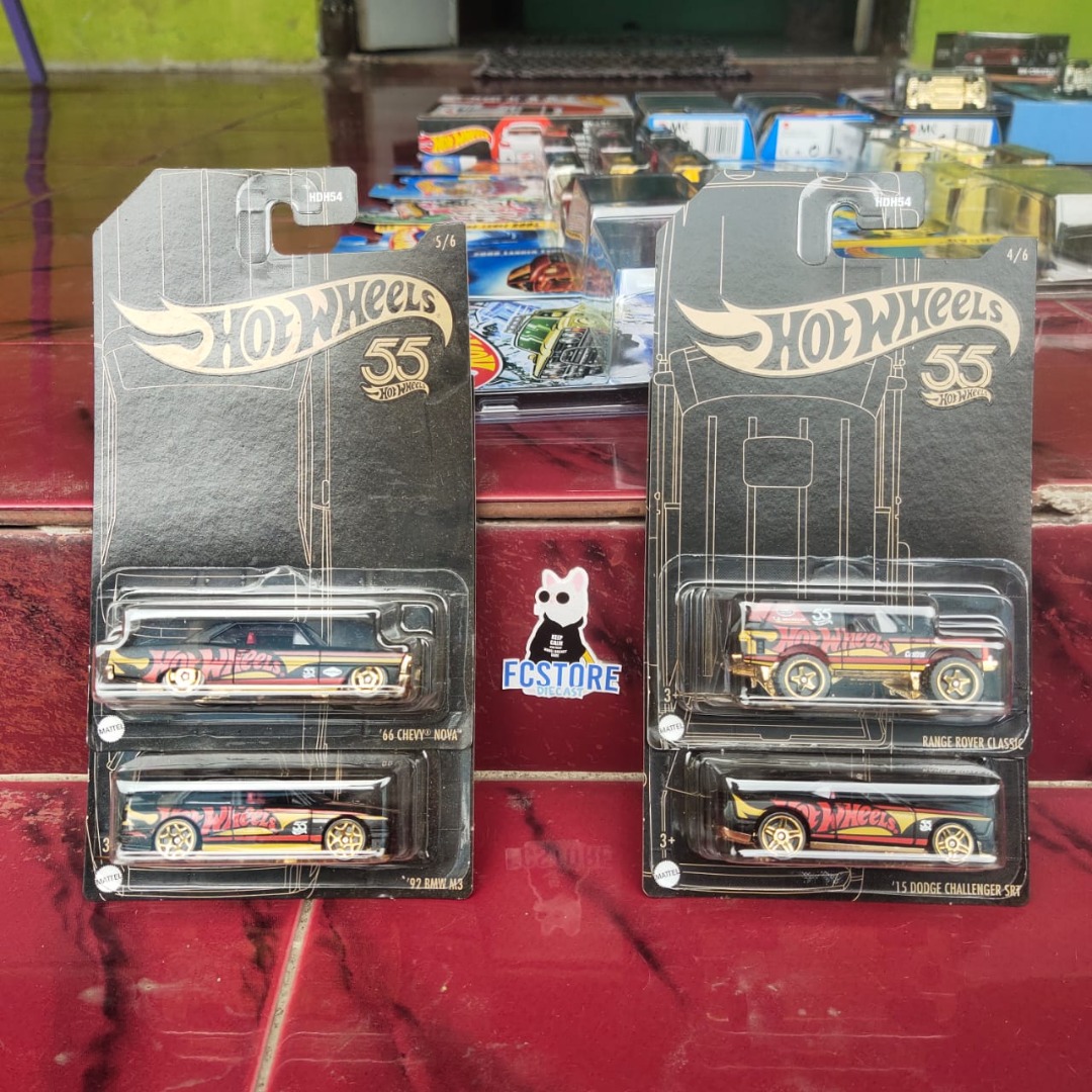 Set Hot Wheels Anniversary Pearl And Chrome Wave Pcs Hot Item Murah Bmw M Range Rover