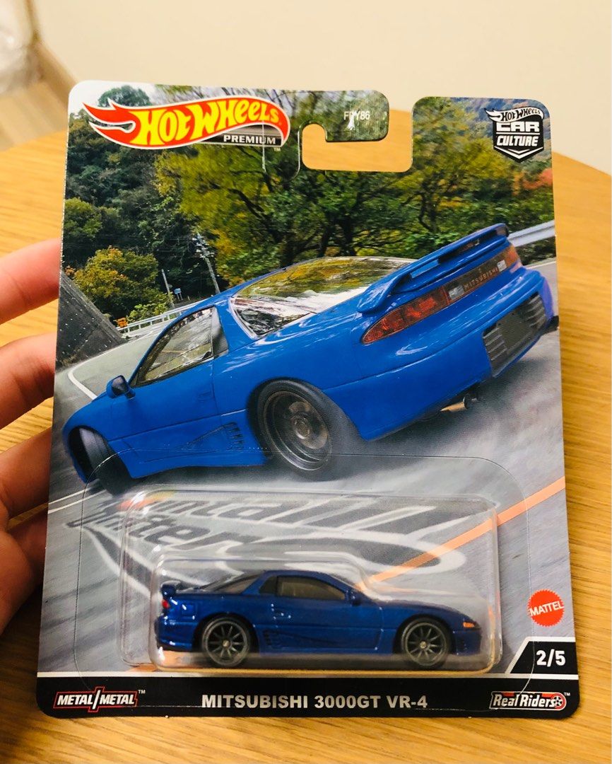 Hot Wheels Mountain Drifters Set AE 86 Mitsubishi 3000GT Honda NSX LBWK Red Nissan Skyline