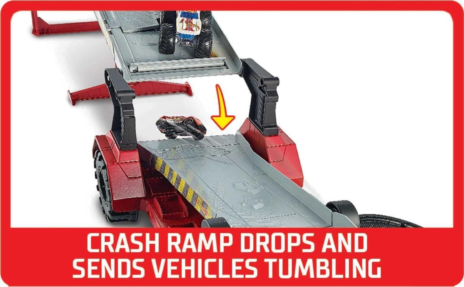 Hot Wheels GFR MONSTER TRUCKS DOWNHILL RACE GO Play Set Hobbies Toys Toys Games On