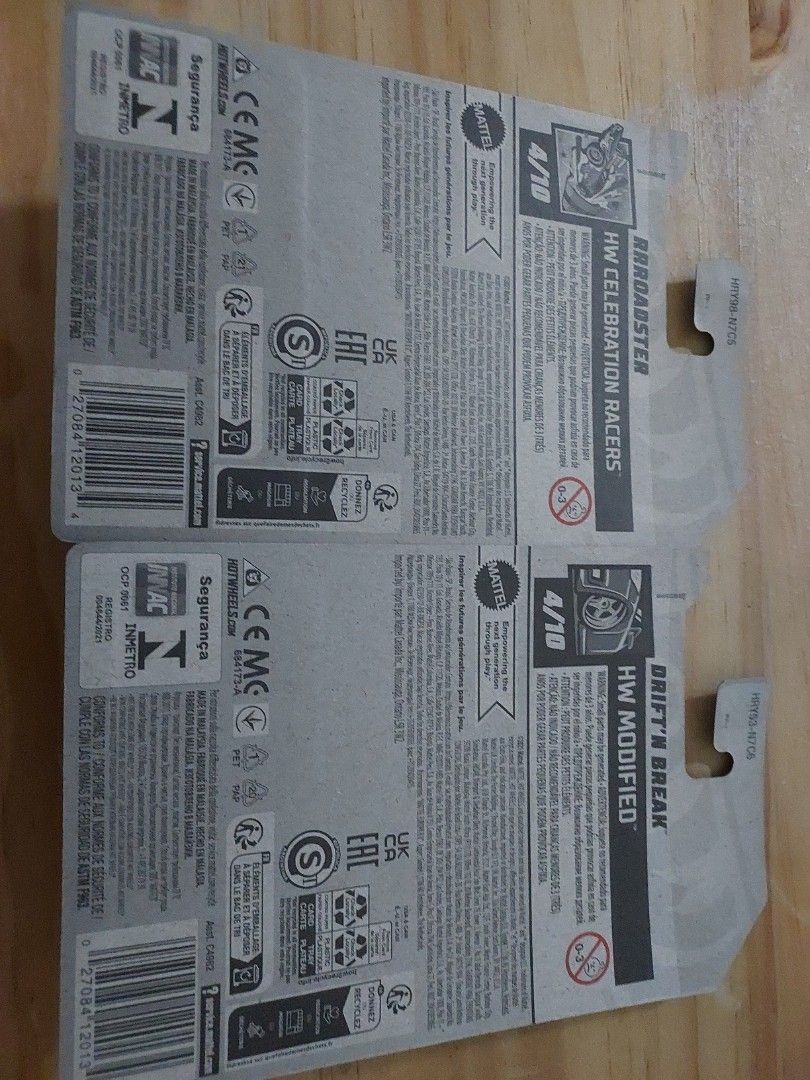 Hot Wheels Rrrroadster Hw Celebration Racers Hw Modified Drift N Break From Mattel Set